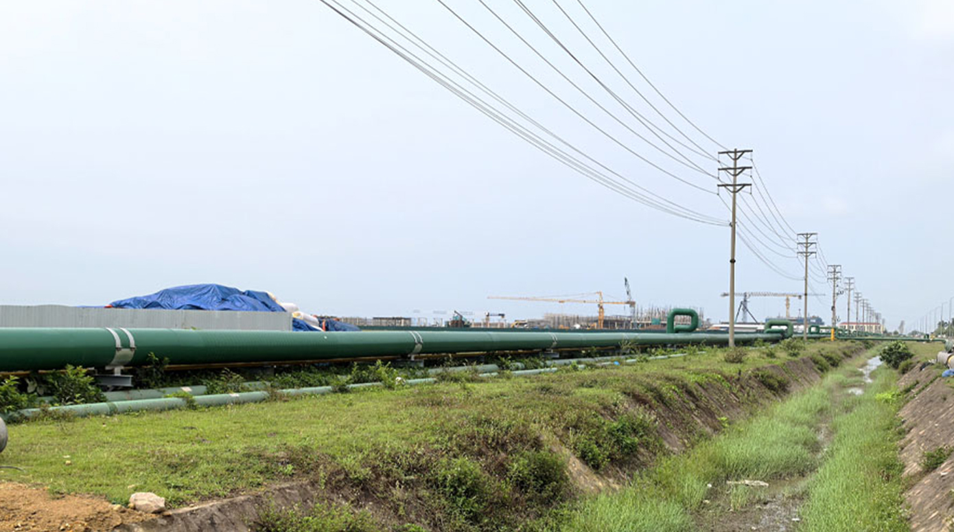 Proyecto de reconstrucción y ampliación de la red de oleoductos energéticos del parque industrial Haihe de Vietnam