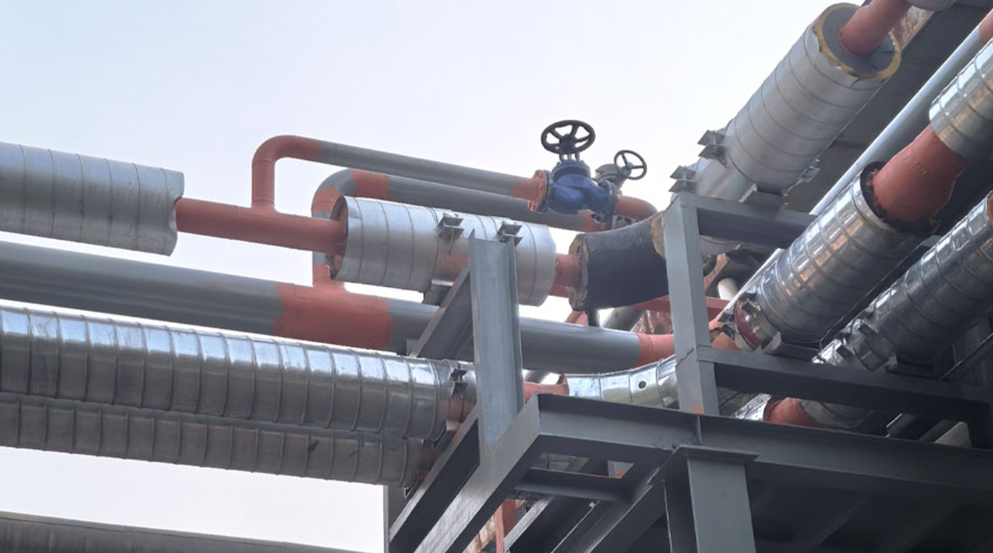 Tuberías de aislamiento prefabricadas para el proyecto de renovación de la red de tuberías YTO de Luoyang